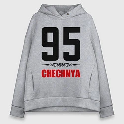 Женское худи оверсайз 95 Chechnya