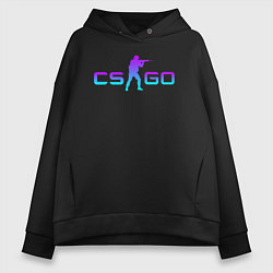 Женское худи оверсайз CS GO NEON