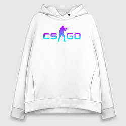 Женское худи оверсайз CS GO NEON