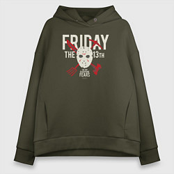 Женское худи оверсайз Friday The 13th