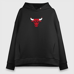 Женское худи оверсайз CHICAGO BULLS