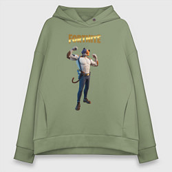 Женское худи оверсайз Meowcles Fortnite 2