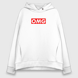 Женское худи оверсайз OMG SUPREME STYLE