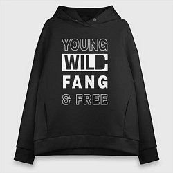 Женское худи оверсайз Wild Fang