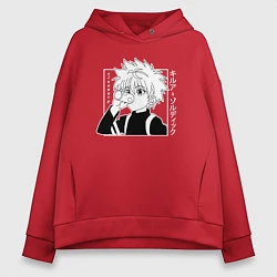 Женское худи оверсайз Killua Hunter x Hunter Киллуа