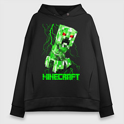 Женское худи оверсайз MINECRAFT CREEPER