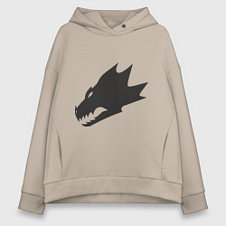 Женское худи оверсайз Саламандры (Salamanders)