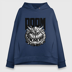 Женское худи оверсайз КАКОДЕМОН DOOM Z