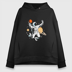 Женское худи оверсайз Space bascetball