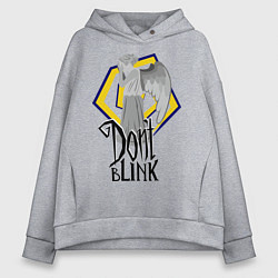Женское худи оверсайз Don't blink