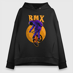 Женское худи оверсайз BMX - moon - space