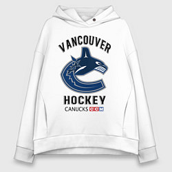 Женское худи оверсайз VANCOUVER CANUCKS NHL