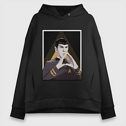 Женское худи оверсайз Spock Z