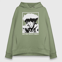 Женское худи оверсайз Увидимся, космический ковбой