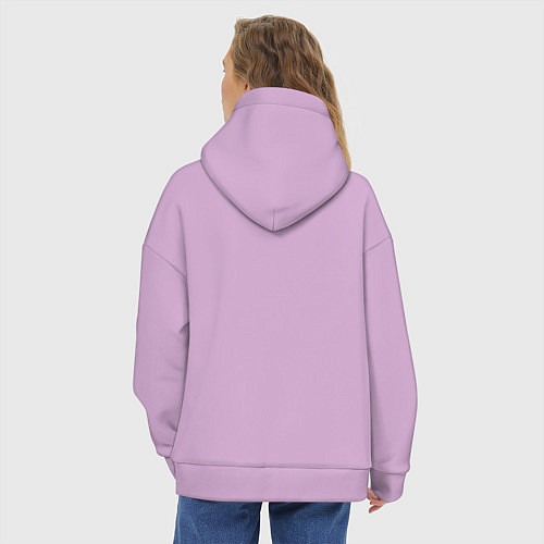 Женское худи оверсайз DESTINY 2 / Лаванда – фото 4