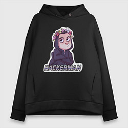 Женское худи оверсайз Mr Robot