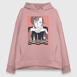 Женское худи оверсайз The queens gambit
