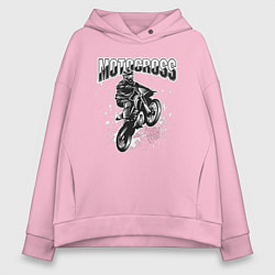 Женское худи оверсайз Мотокросс