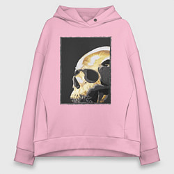 Женское худи оверсайз Skull