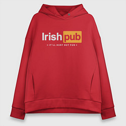 Женское худи оверсайз Irish Pub