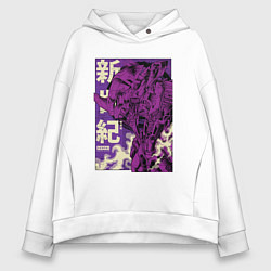 Женское худи оверсайз Evangelion Eva-01