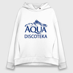 Женское худи оверсайз AQUADISCOTEKA