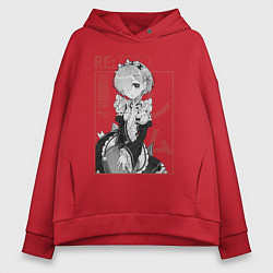 Женское худи оверсайз Re:Zero Rem