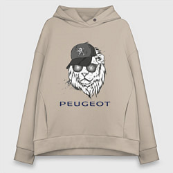 Женское худи оверсайз Peugeot Пежо Z