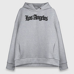 Женское худи оверсайз Los Angeles