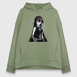 Женское худи оверсайз Убийца Акамэ
