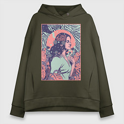 Женское худи оверсайз Lana del rey