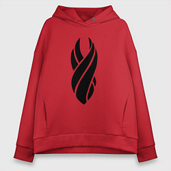 Женское худи оверсайз DEAD SPACE МЁРТВЫЙ КОСМОС