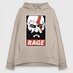 Женское худи оверсайз RAGE GOW