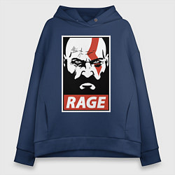 Женское худи оверсайз RAGE GOW