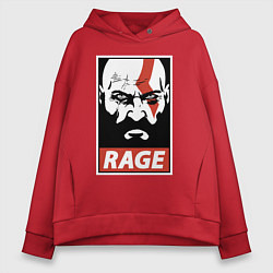 Женское худи оверсайз RAGE GOW