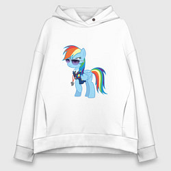 Женское худи оверсайз Pony - Rainbow Dash