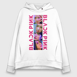 Женское худи оверсайз BLACKPINK Neon