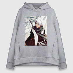 Женское худи оверсайз Hitsugaya Toshiro