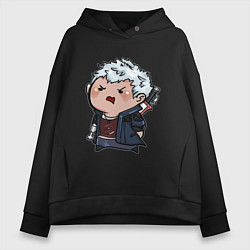 Женское худи оверсайз Baby Nero