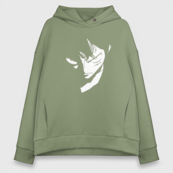 Женское худи оверсайз Луффи из аниме One Piece