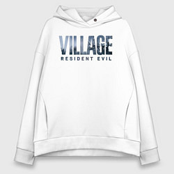 Женское худи оверсайз Resident Evil Village Хоррор