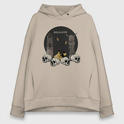 Женское худи оверсайз Балалайка