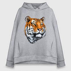 Женское худи оверсайз Тигр