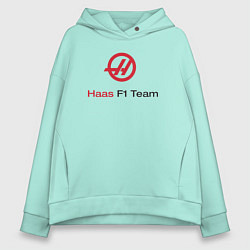 Женское худи оверсайз Haas F1 Team
