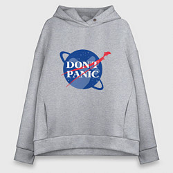 Женское худи оверсайз Без паники