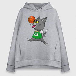 Женское худи оверсайз Jordan Cat