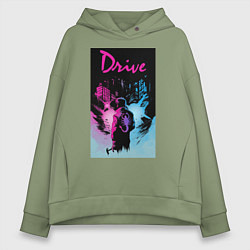 Женское худи оверсайз DRIVE фильм