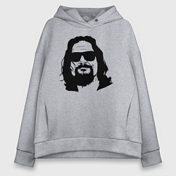 Женское худи оверсайз Большой Лебовски Big Lebowski