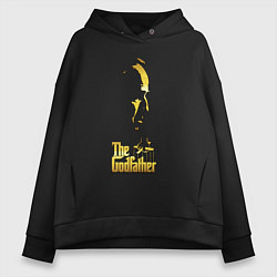 Женское худи оверсайз Крестный отец the godfather