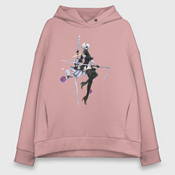 Женское худи оверсайз 2B Nier